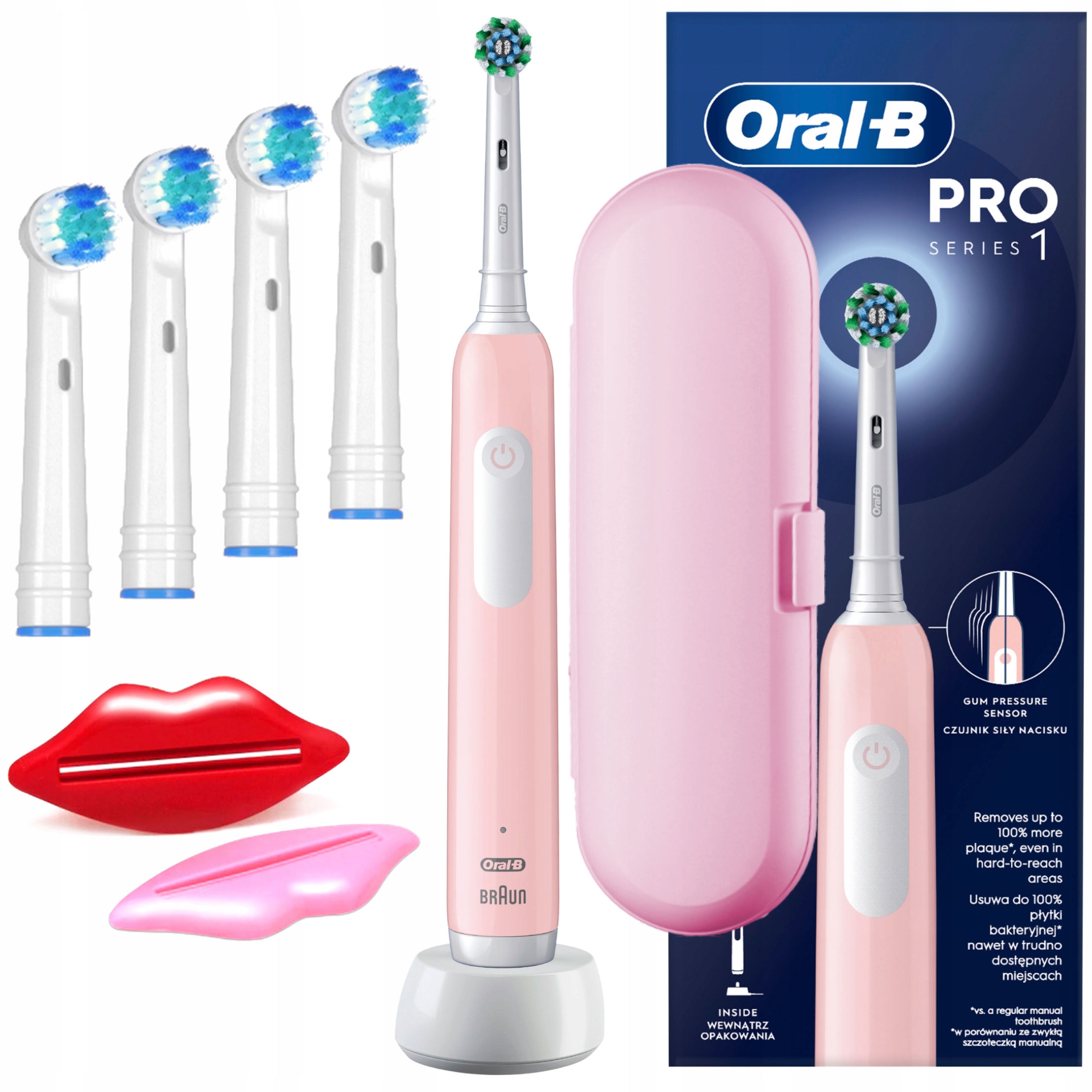 Súprava rotačných elektrických zubných kefiek Oral-B Pro Series 1